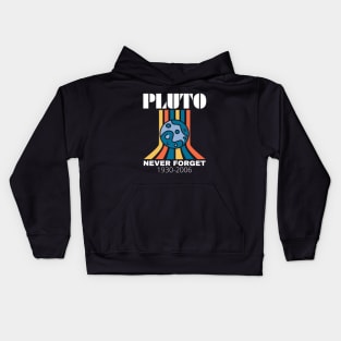 Pluto Never Forget Kids Hoodie